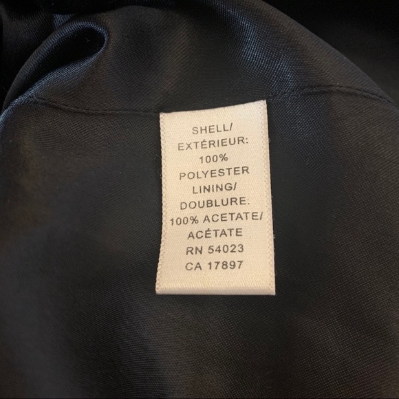 Banana Republic Black Circle Coat Extra Small - Picture 8 of 14